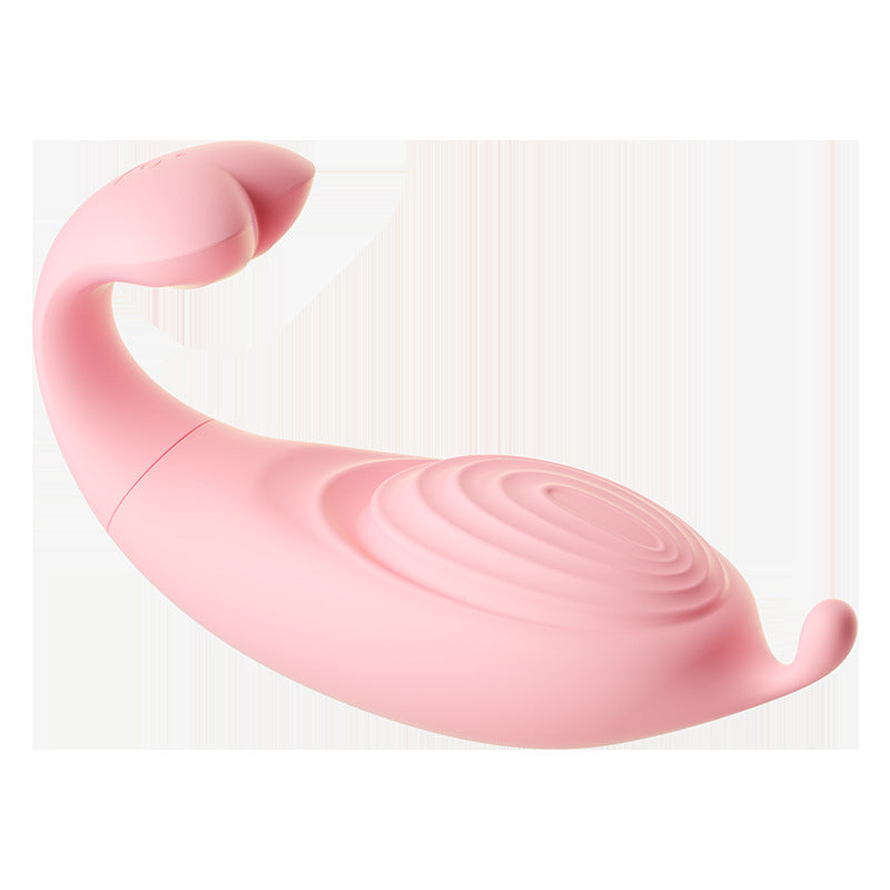 謎姬雙頭無綫點潮跳蛋 大面積紋理摩擦 自定義震頻 内外高潮 女用自慰按摩棒