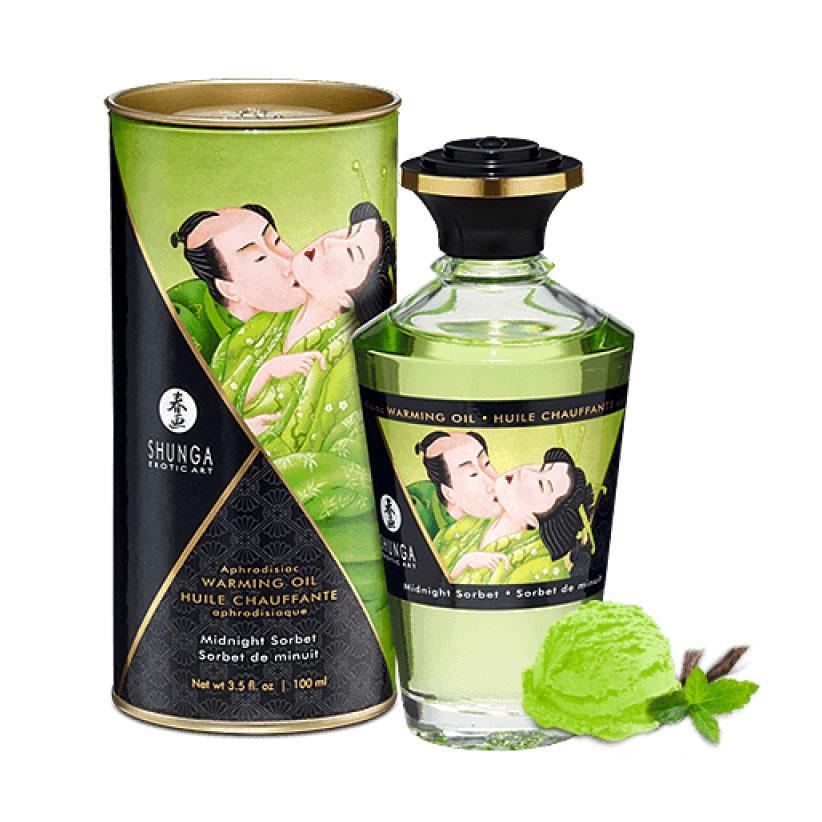 加拿大Shunga可食用熱感按摩油 Warming Oil 100ml 私處刺激按摩熱感油