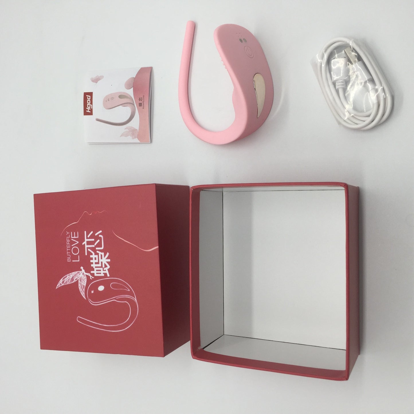 HGOD夢馬蝶戀隱形穿戴C字褲 4點共震 APP遠程控制 女用自慰震動器按摩棒