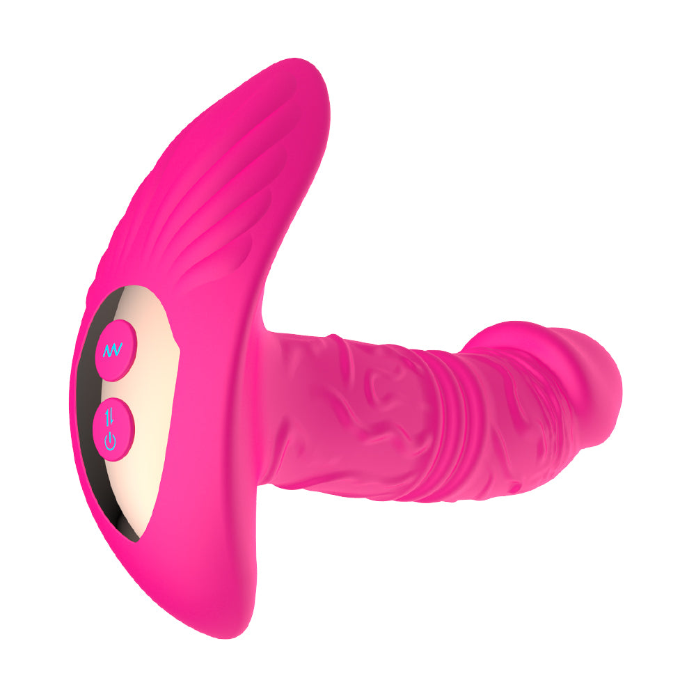 歐蕾娜3代穿戴式按摩棒 APP遙控9段伸縮抽插强震女用G點刺激自慰棒 全身防水浴缸可用