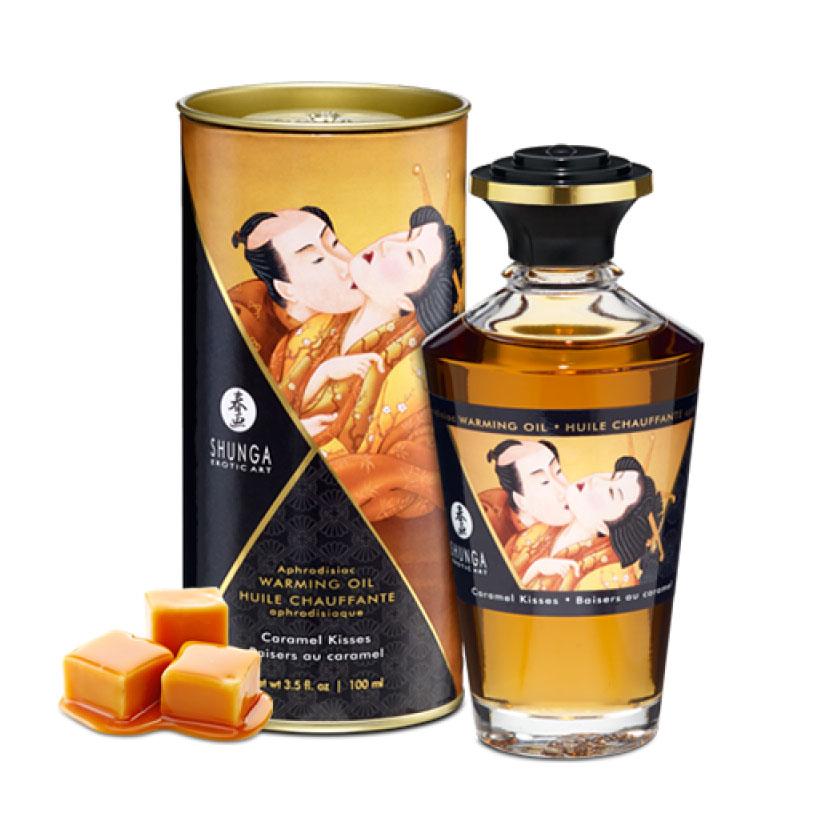 加拿大Shunga可食用熱感按摩油 Warming Oil 100ml 私處刺激按摩熱感油