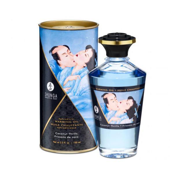 加拿大Shunga可食用熱感按摩油 Warming Oil 100ml 私處刺激按摩熱感油
