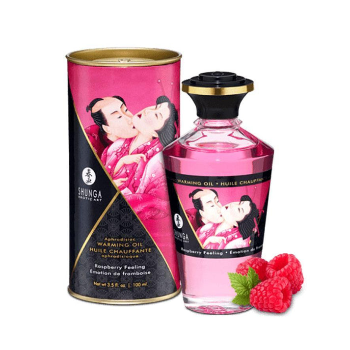 加拿大Shunga可食用熱感按摩油 Warming Oil 100ml 私處刺激按摩熱感油