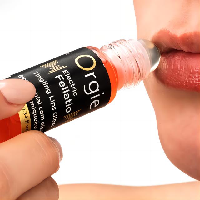 Orgie Lips Gloss跳動式口交液 酥麻震動 熱感情趣口交潤滑液