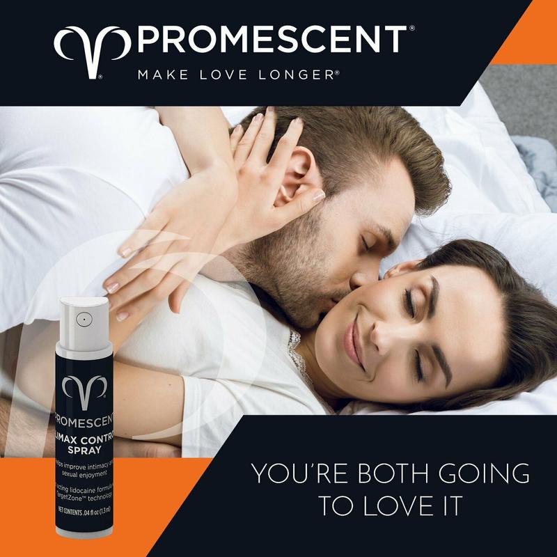 美國PROMESCENT Climax Control Spary脫敏男士延時噴劑 1.3ML/支