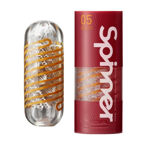 Tenga Spinner 05典雅連環珠紋飛機杯(BEADS)