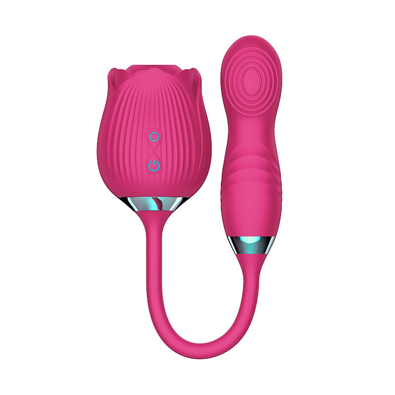 滿庭花四代G點按摩吮吸器 居家旅行必備男女情趣用品 花的造型 開的鮮艷 讓人欲罷不能