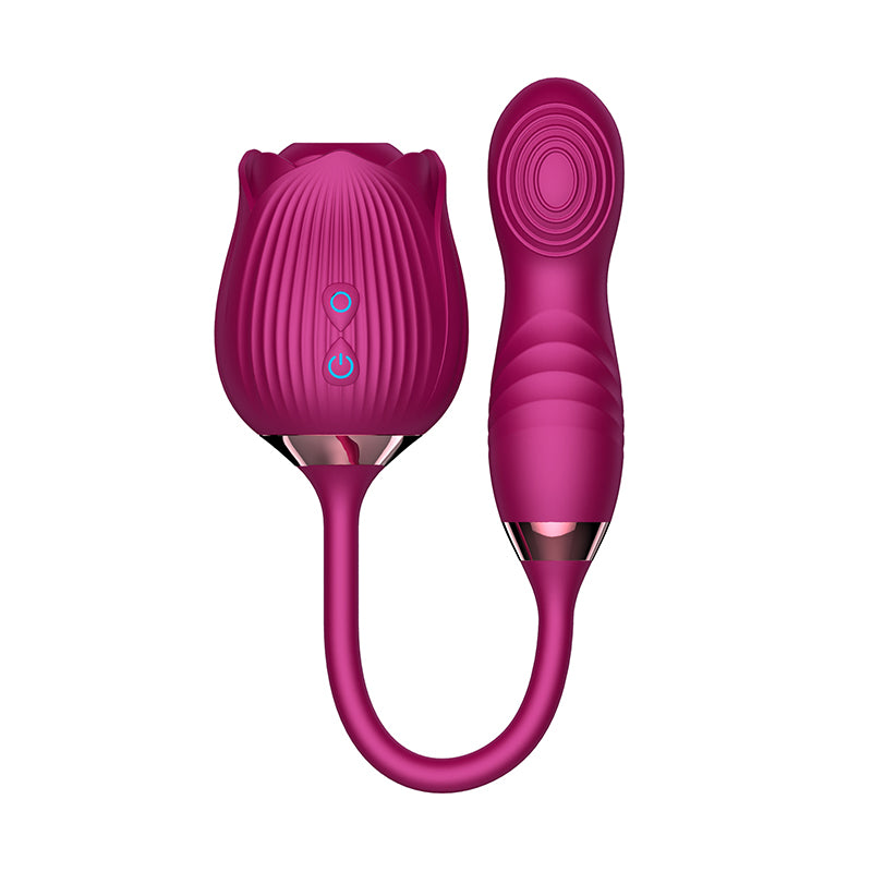 滿庭花四代G點按摩吮吸器 居家旅行必備男女情趣用品 花的造型 開的鮮艷 讓人欲罷不能