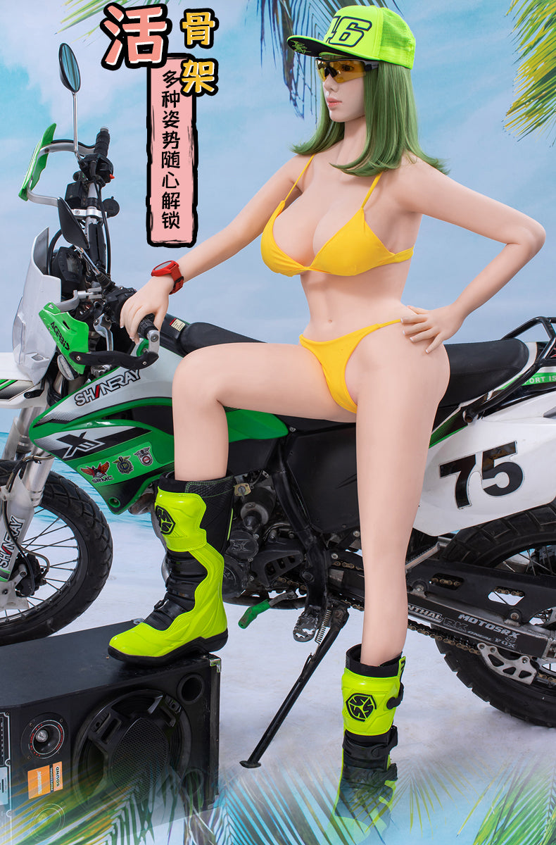 朵兒 機車女神  矽膠娃娃 實體 娃娃 仿真蠟像工藝